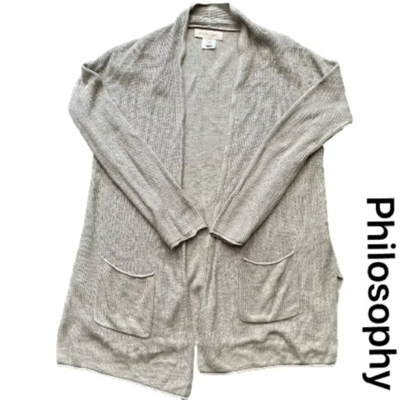 Women’s Philosophy  Beige Cardigan in Size Small - Picture 1 of 5